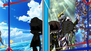 azure lane react to commander as  retired gundam pilot(sorry is short)