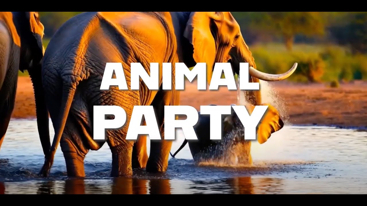Puddle Jump Tunes - Learn about different wild animals - Animal Party