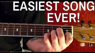 Video thumbnail of "EASIEST SONG EVER!! Perfect For Beginner Players - Guitar Lesson"