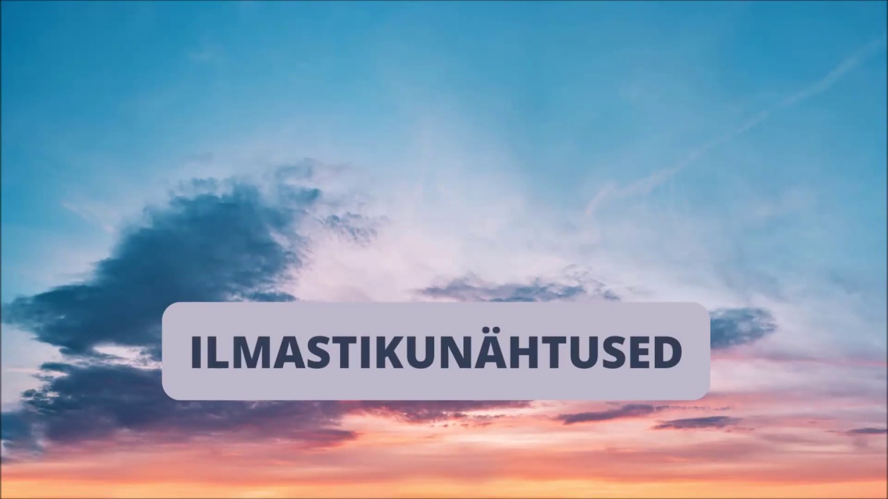 Ilmastikunähtused