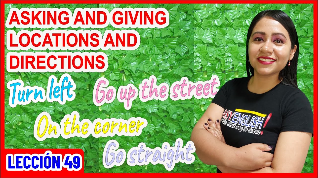 Como PEDIR y DAR Direcciones en Inglés sin ERRORES ❌ INGLÉS CHÉVERE 49 😎