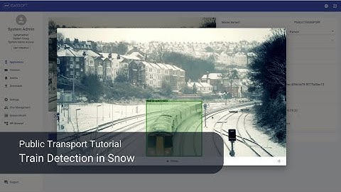 Isarsoft Perception | Train Detection in Snow