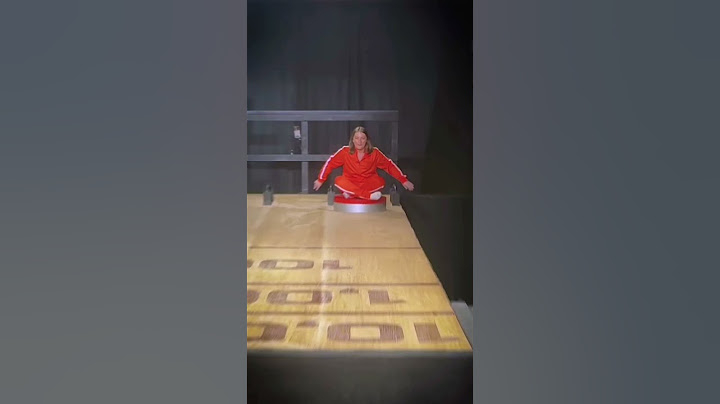 $10,000 Human shuffleboard