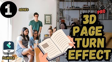 3D Quick Folding (Flip) Page Turn Effect Using Filmora 14—Filmora 14 Tutorial