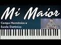 Mi Maior - Campo Harmônico e Escala Diatônica - Aula 08