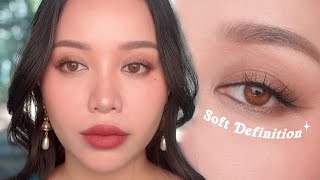 Natural Soft Definition Makeup For 30s & Up