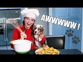 Making Cookies With My Puppy!