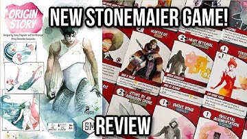 Origin Story Review (Stonemaier Games) Trick Taking with Super Powers!