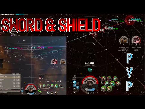 Legion & Malediction Dual POV - Sword & Shield - EVE Online PvP