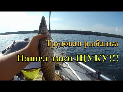 Трудовая рыбалка. Нашел таки ЩУКУ!!!