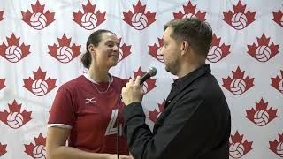 🇨🇦 Vicky Savard | Canada vs. Dominican Republic | 2023 NORCECA Women's  Continental Championship