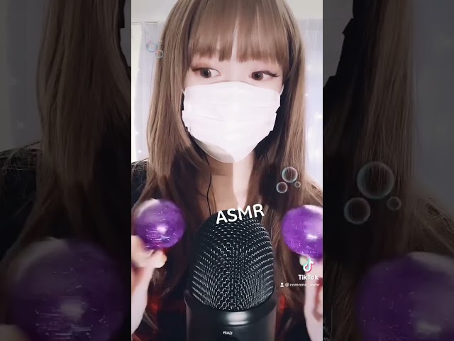 【初顔出し】ガラスと水の音🧪　#shorts #asmr