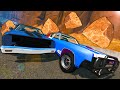 Demo Derby Race with an Avalanche ?! - BeamNG Gameplay Races & Crashes