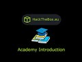 HackTheBox - Academy Intro