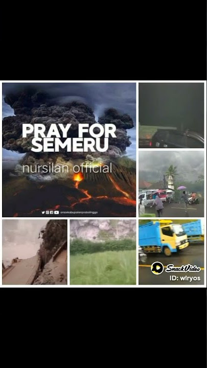 #youtubeshorts      PRAY FOR SEMERU //setory wa