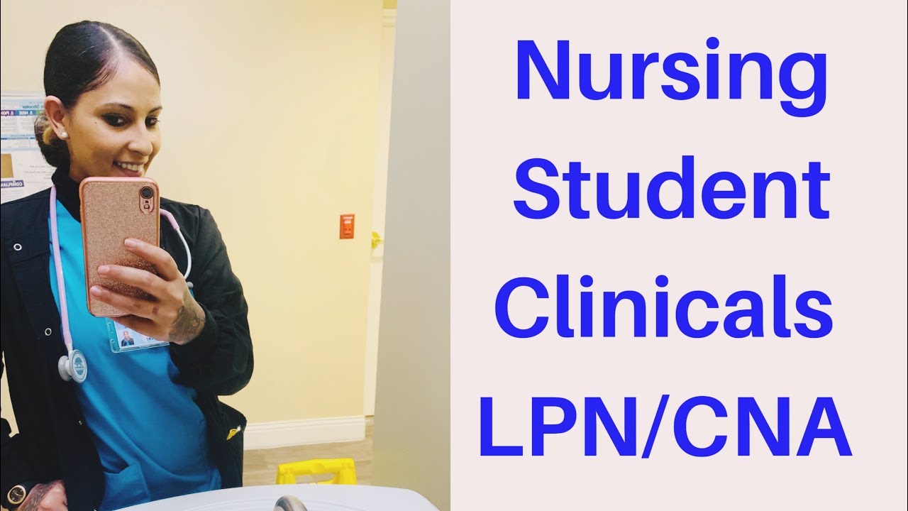 A Day In The Life of A Nursing Student: CLINICALS CNA/LPN Edition - YouTube