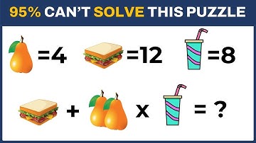 ⭐ 95% CAN’T SOLVE THESE MATH PUZZLES ｜ ONLY A GENIUS CAN PASS THIS TEST! -  Part 1