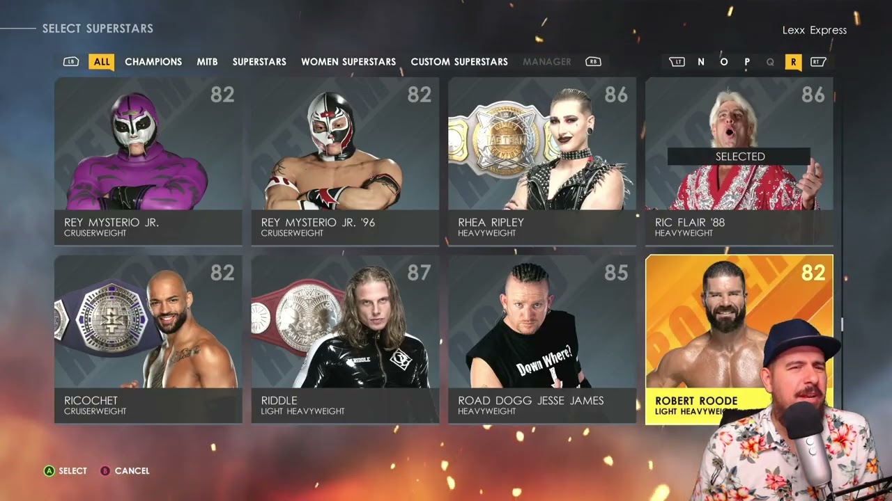 WWE 2K22 ROSTER - WWE 2K22 NXT FULL ROSTER 60+ SUPERSTARS AND TAG