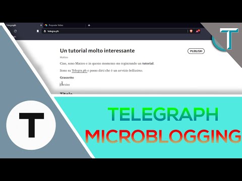 Video: Come Avviare Il Microblogging