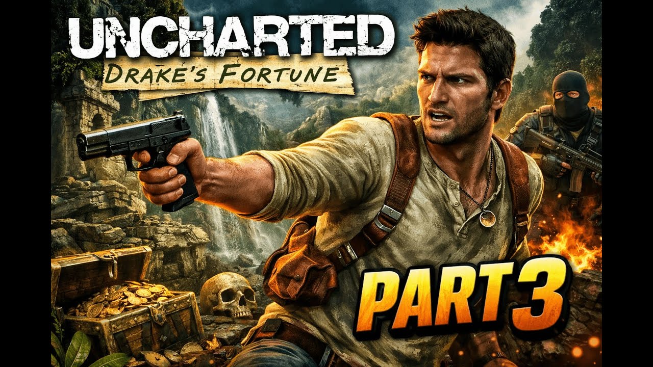 UNCHARTED Drakes's Fortune part 3 