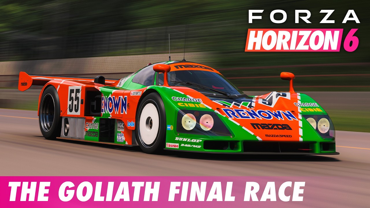 Forza Horizon 6 | The Goliath Final Race w/ Mazda 787B (Max