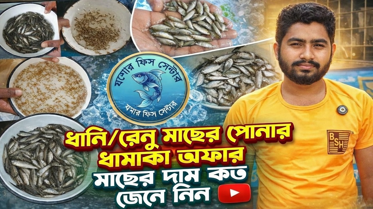 ক্যাটফিস(শিং-মাগুর-টেংরা_চিতল)সহ ভিন্ন ভিন্ন ধানি মাছের পোনার দাম দর নিয়ে আজকের পর্ব পোনা ডেলিভারি