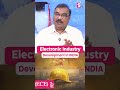 India Electronic Industry Future Next Level 🚀| CBIT Principal Dr. C V Narsimhulu About ECE Branch