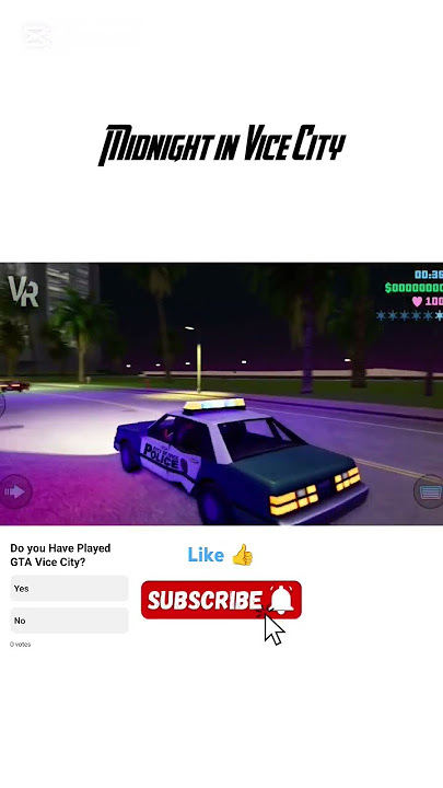 MIDNIGHT IN VICE CITY #shortvideo #shorts