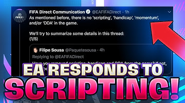 EA DENY FIFA SCRIPTING! FIFA 21