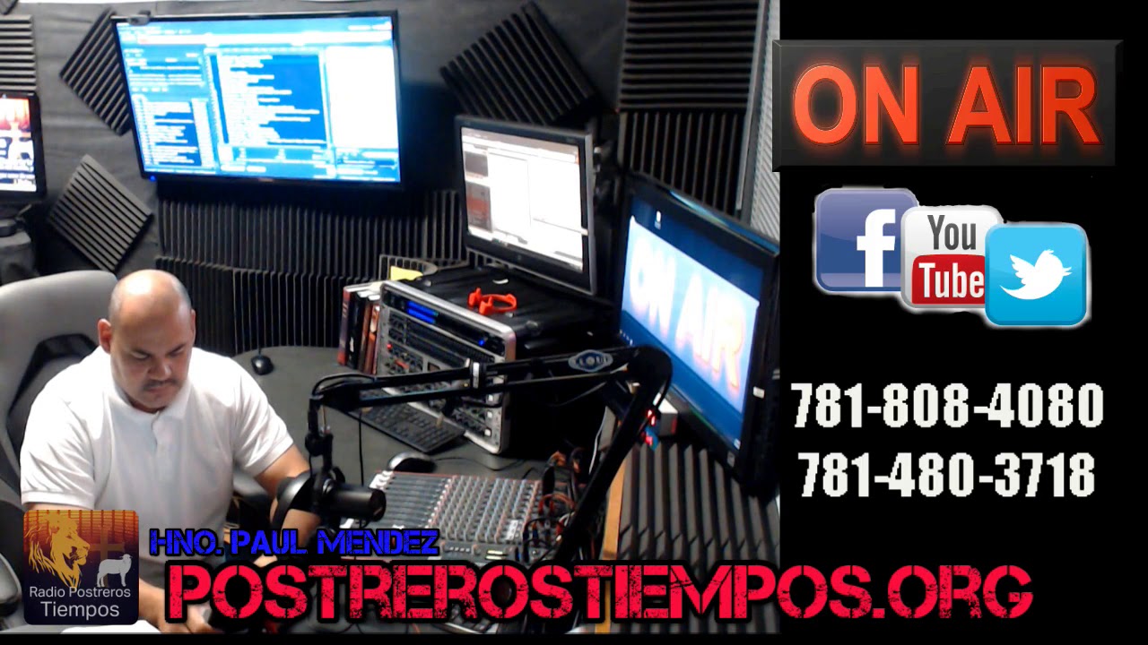 Radio Emisora Cristiana Cabina En Vivo Noticias, Predicas