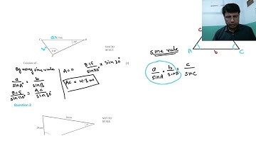 | TRIGONOMETRY | SINE RULE | 4024/ PAST PAPERS | VARIENT-2  | O/LEVEL MATHEMATICS |