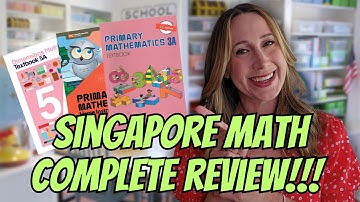 Singapore Math Homeschool Curriculum COMPLETE REVIEW | Primary Mathematics | Dimensions Math