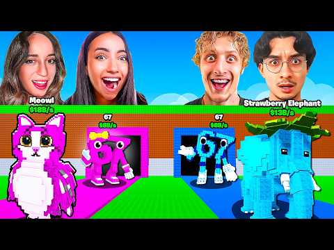 2 FILLES VS 2 GARÇONS sur STEAL A BRAINROT ! (Ft Toinelag, Chocoh et Xylia)