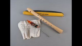 Roessler Blokfluit Met Duitse Boring