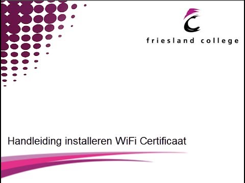 Handleiding installeren WiFi Ipad of Iphone