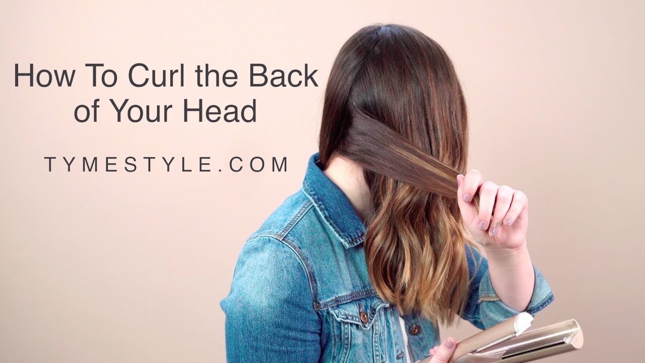 How To Curl the Back of Your Head - YouTube