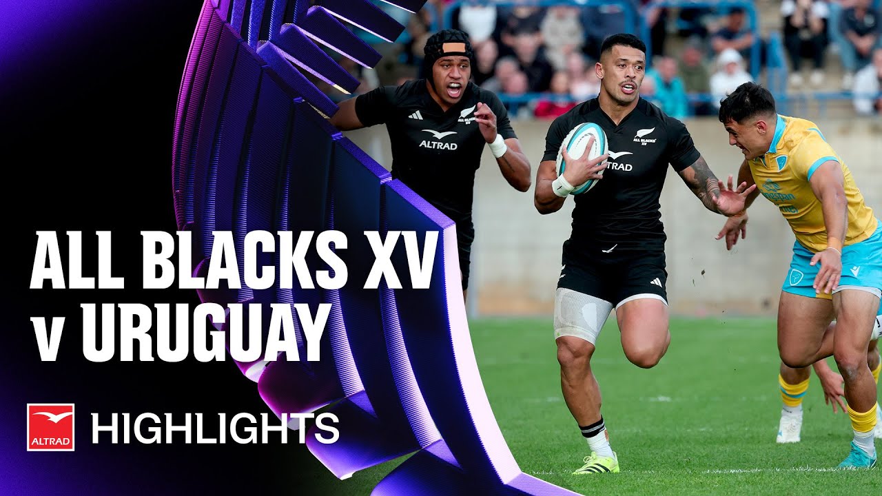 HIGHLIGHTS | All Blacks XV v Uruguay | 2025 - YouTube