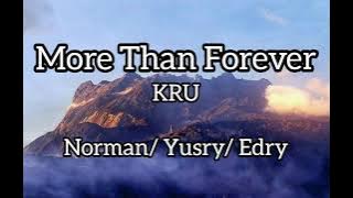 KRU - More Than Forever [ Karaoke ]