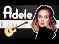 Easy On Me - Adele Guitar Tutorial, Guitar Tabs, Guitar Lesson