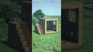 ⚒️ Minecraft | Survival Cube Wooden House #minecraft