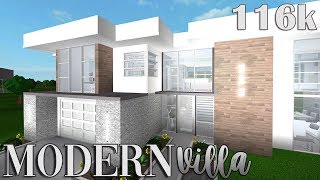 BLOXBURG || Modern villa 116k