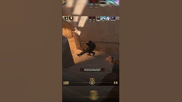 1v4 Dust2 🔥|#cs2 #shorts