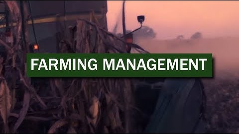 Farming Management Course video
