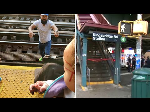 Man jumps in front of train while holding daughter: Police