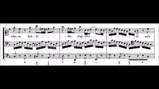 Miniatura del video "Bach - Aria (soprano): Mein glaübiges Herze (score)"