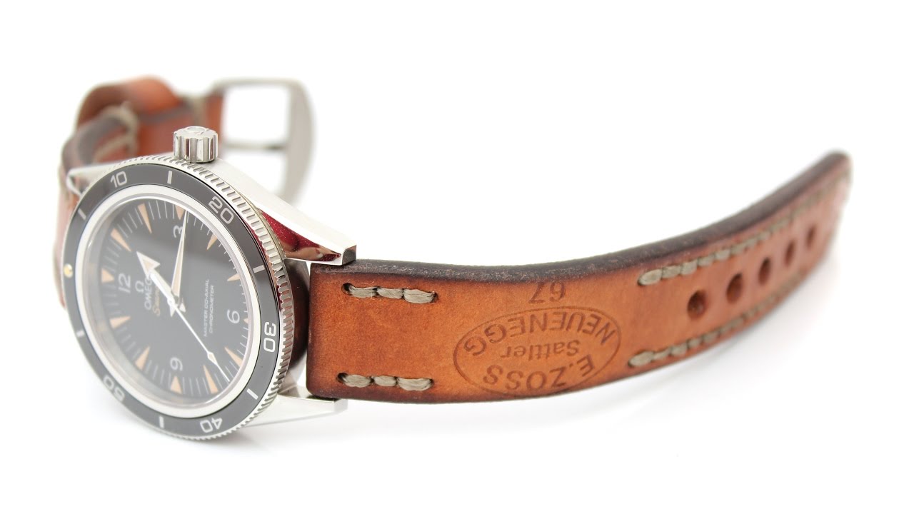 seamaster 300 leather strap