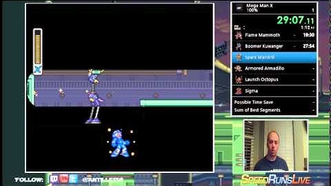 OH that save! (MMX speedrun fail)