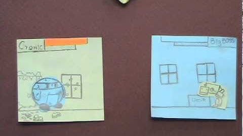 Cronic Space Stop Motion Post-It Note Animation