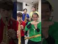 【サックス四重奏】タイミング踊ってみた #shorts