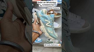 New Balance 9060 Blue Haze Sneaker #shorts #newbalance